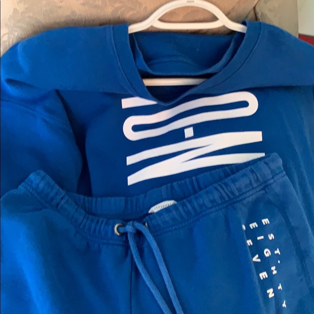 Aeropostale Blue Sweatpant Set